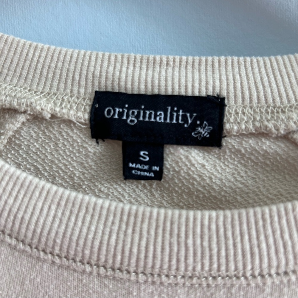 👢Originality | Nashville Floral WesternCowboy Boot Sweatshirt - Cream Small - Picture 4 of 7